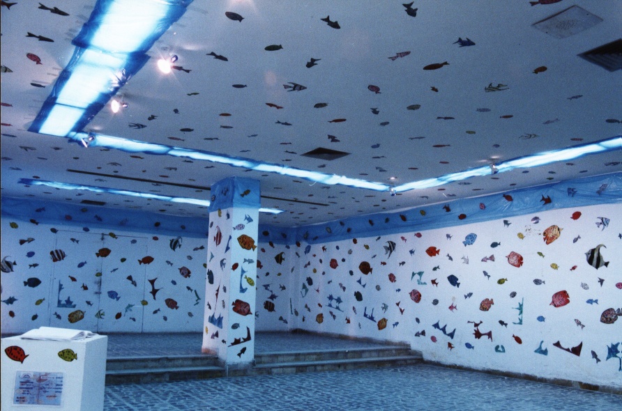 Installation, Exhibition, Arbil, 2001 Raafed-Jarah.
