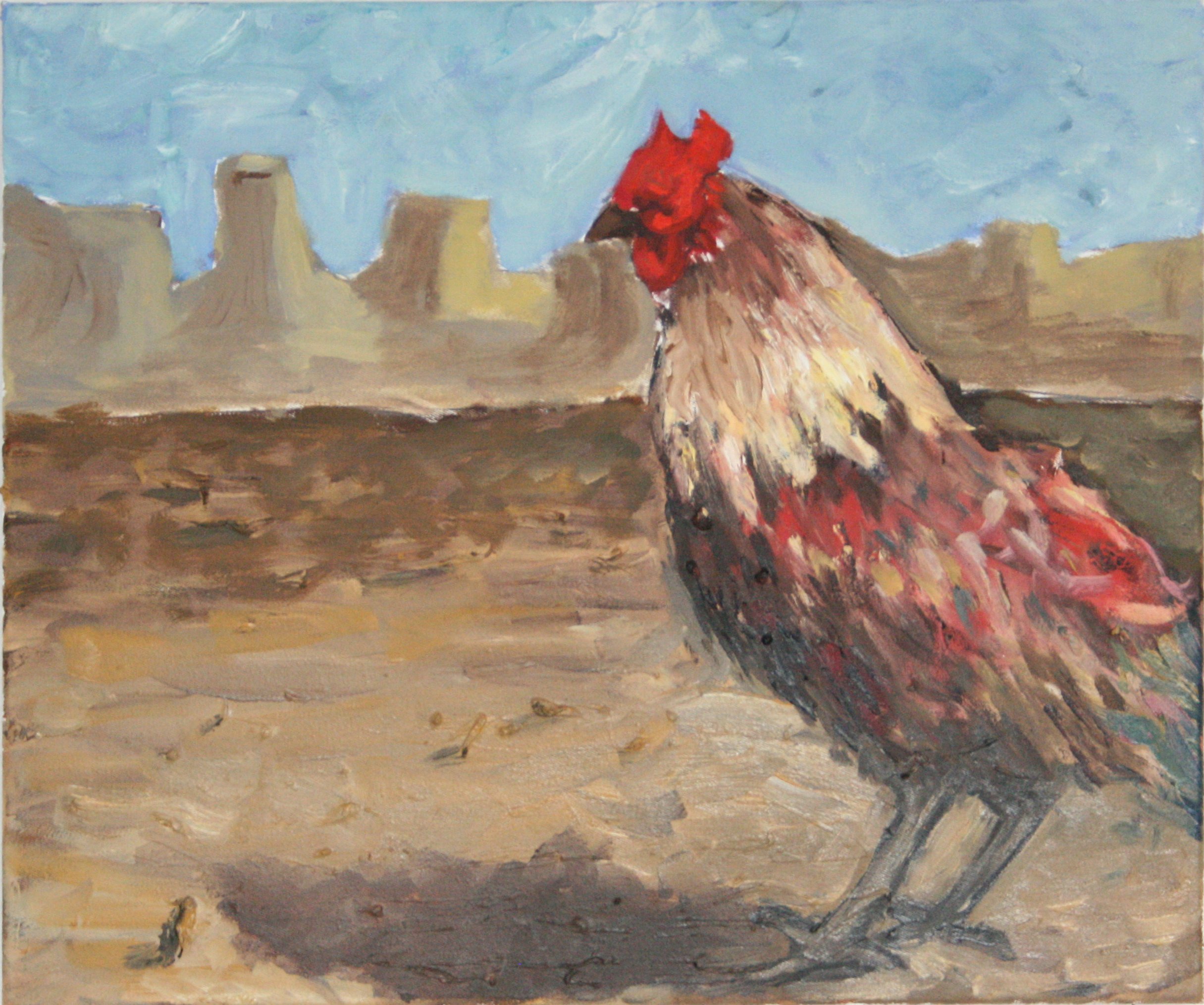 Isolation oil on canvas, 60 X 50 cm. 2008 by Raafed-Jarah